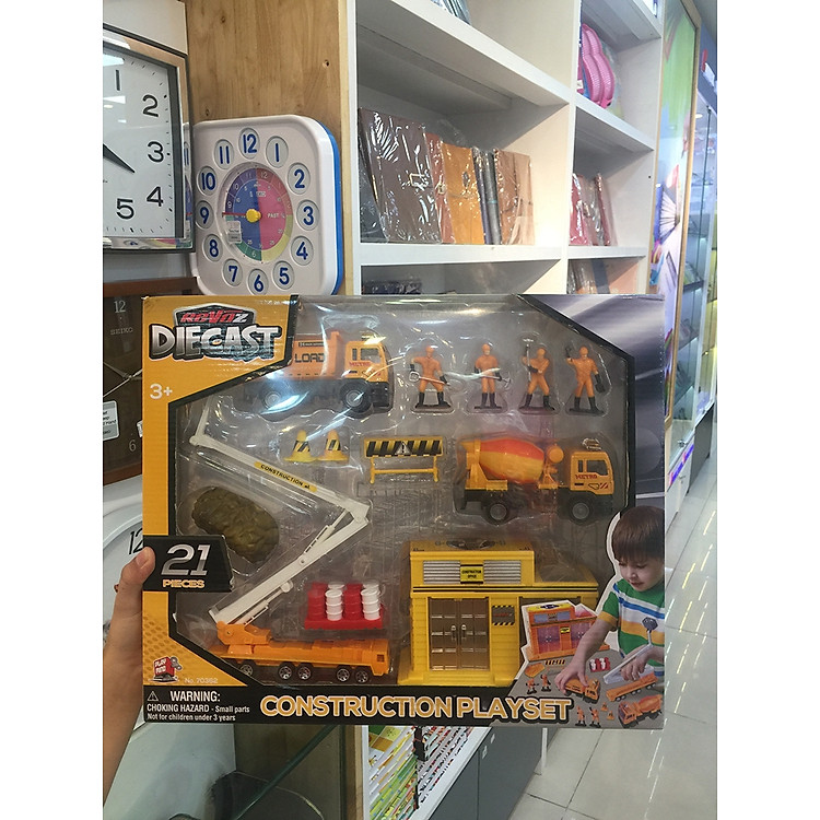 Đồ Chơi Mô Hình Công Trình Diecast 70362 Chính hãng Giá tốt - Hình ảnh 5
