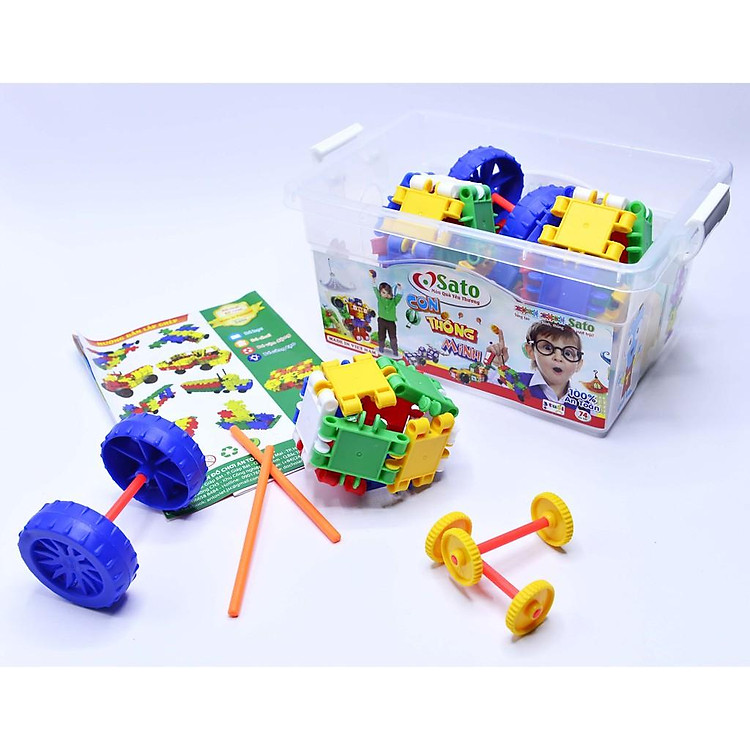 Đồ Chơi Xếp Hình Cho Bé 3 Tuổi Chính hãng Ưu đãi - Hình ảnh 3