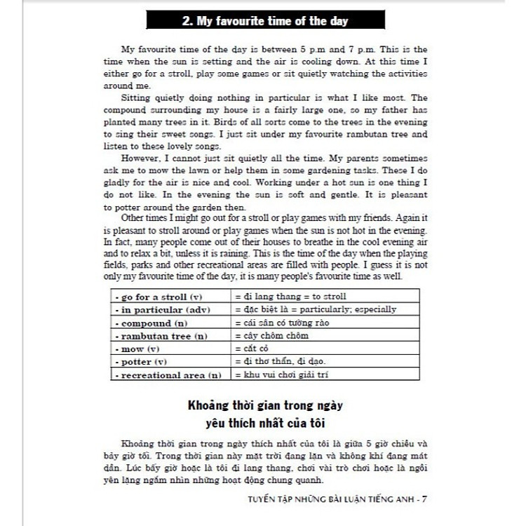 Tuyển Tập Những Bài Luận Tiếng Anh - Ảnh 6