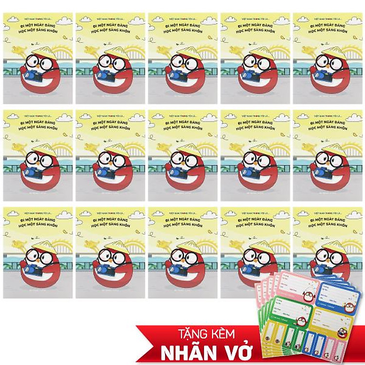 Tập Học Sinh Việt Nam Trong Tôi Là – Miền Nam (15 tập, 4 ô ly, 96 trang, 60gsm)
