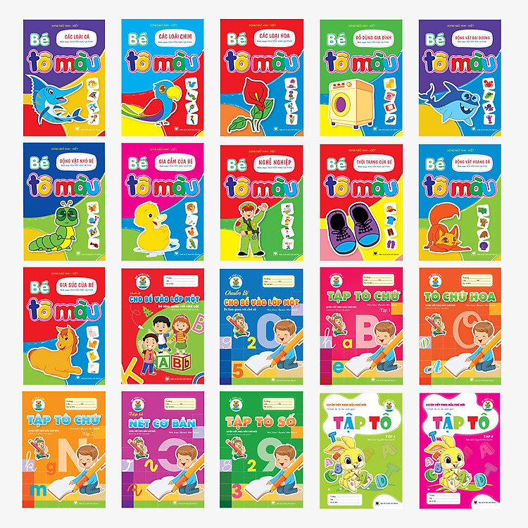 Bé Tô Màu - Luyện Chữ (Mầm Non - Chuẩn Bị Vào Lớp 1) - Ảnh 6