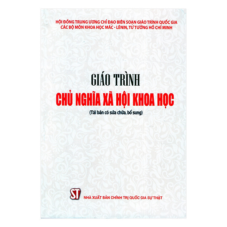 Sách Giáo Trình Chủ Nghĩa Xã Hội Khoa Học