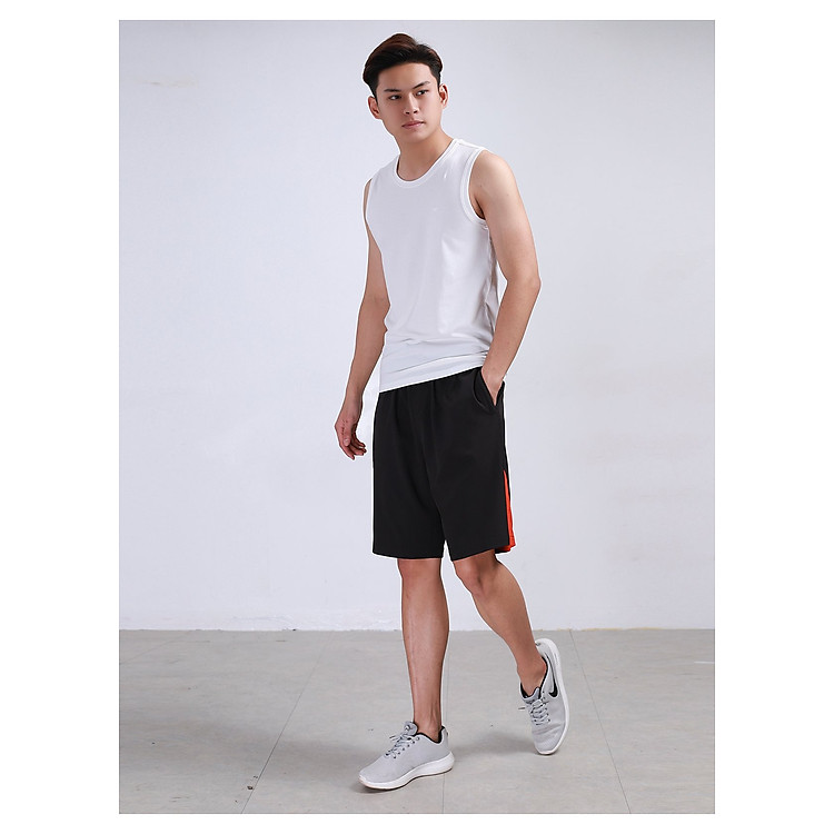 Áo Tanktop Nam Aristino ATT002S8 màu trắng 1