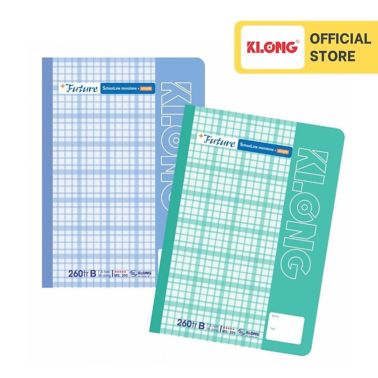 Vở Kẻ Ngang Future KLONG A4 (260 trang)