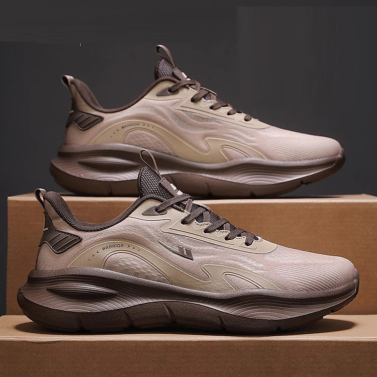 Giày thể thao nam, giày chạy bộ đế êm nhẹ, thoáng khí đế cao su đúc, chống trơn trượt hạn chế mòn – BEE GEE – GNA2051