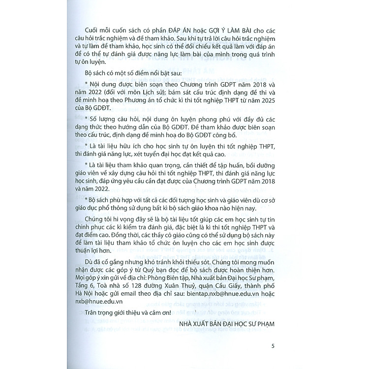 Ôn Luyện Trắc Nghiệm Thi Tốt Nghiệp Trung Học Phổ Thông (năm 2025) Môn Tiếng Anh - Ảnh 5