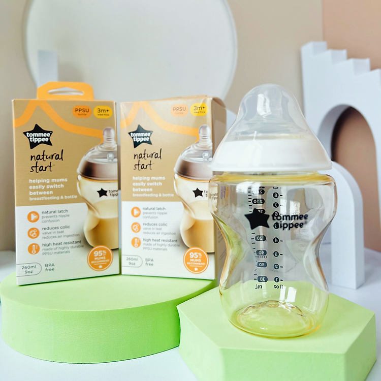 Mua COMBO Ty Ngậm Silicon & Bình Sữa Tommee Tippee Chính hãng Ưu đãi - Hình ảnh 4