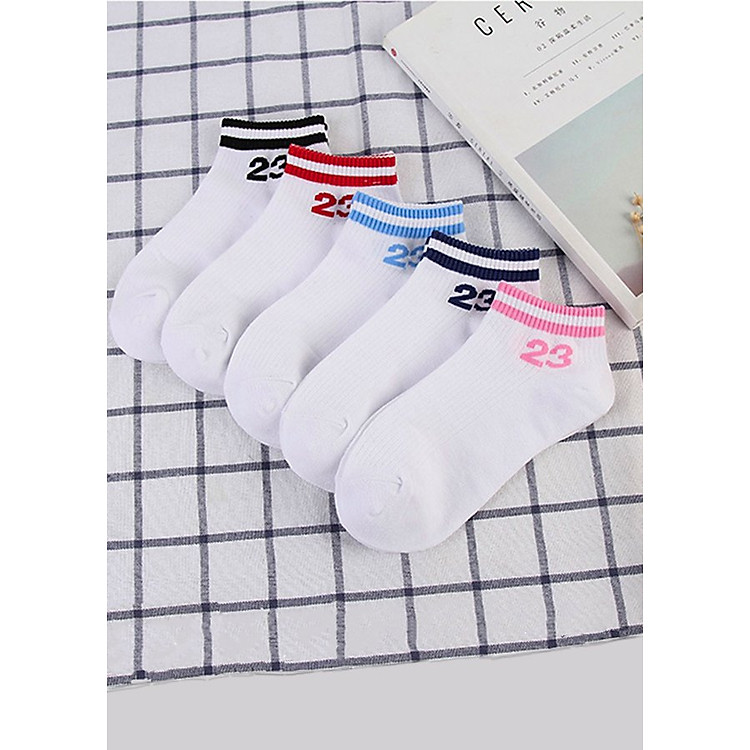 Combo 5 Đôi Vớ Nữ Số 23 (Mẫu Khác Nhau Ngẫu Nhiên)