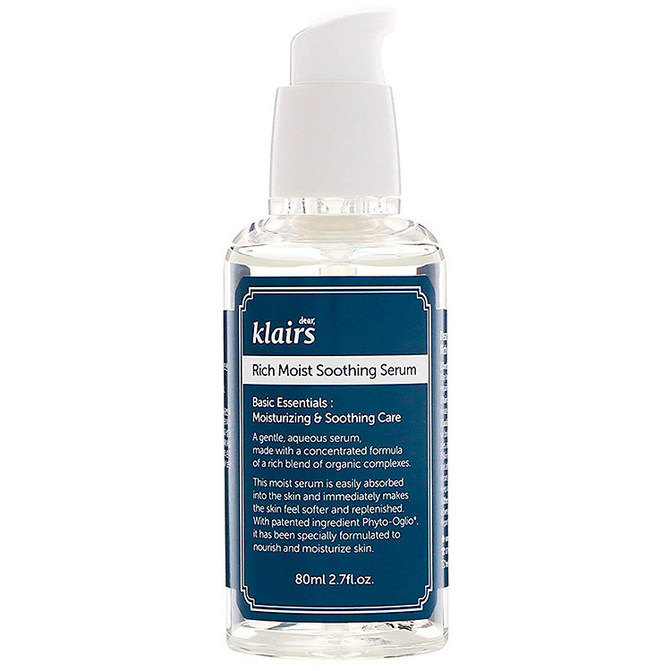 Tinh chất dưỡng da Dear Klairs Rich Moist Soothing Serum