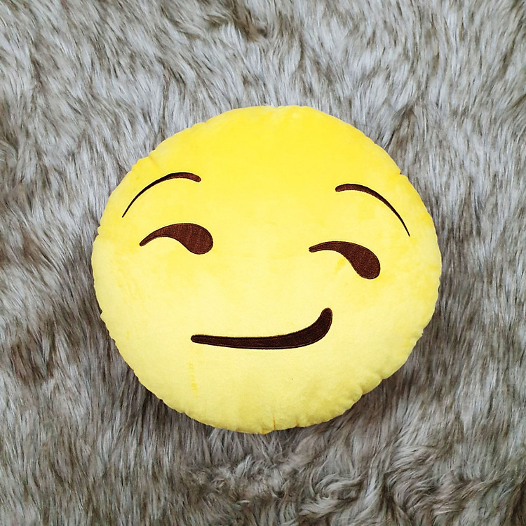 Icon mặt cười khinh bỉ nhồi bông size 30cm