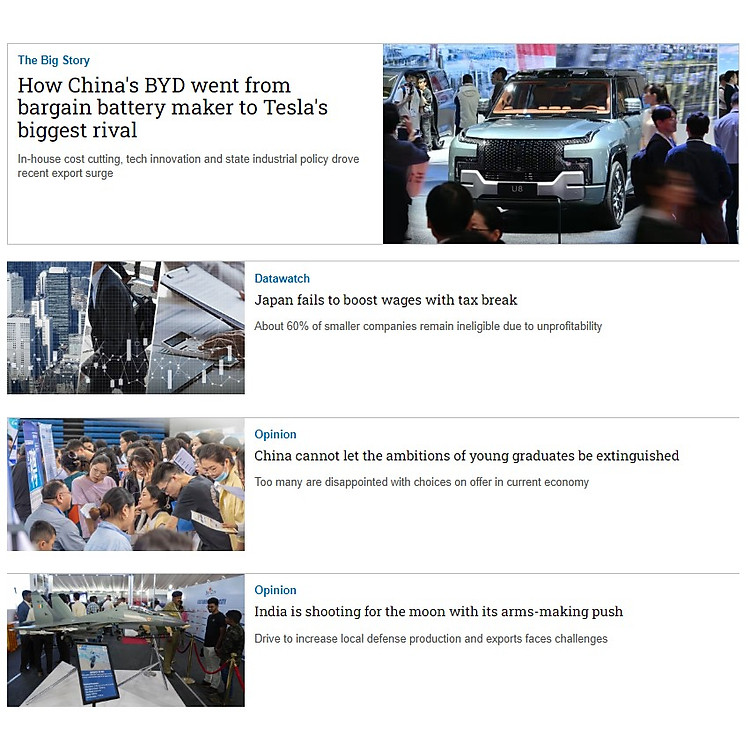 Tạp chí Tiếng Anh - Nikkei Asia 2023: kỳ 45: THE RISE AND RISE OF BYD - Ảnh 2