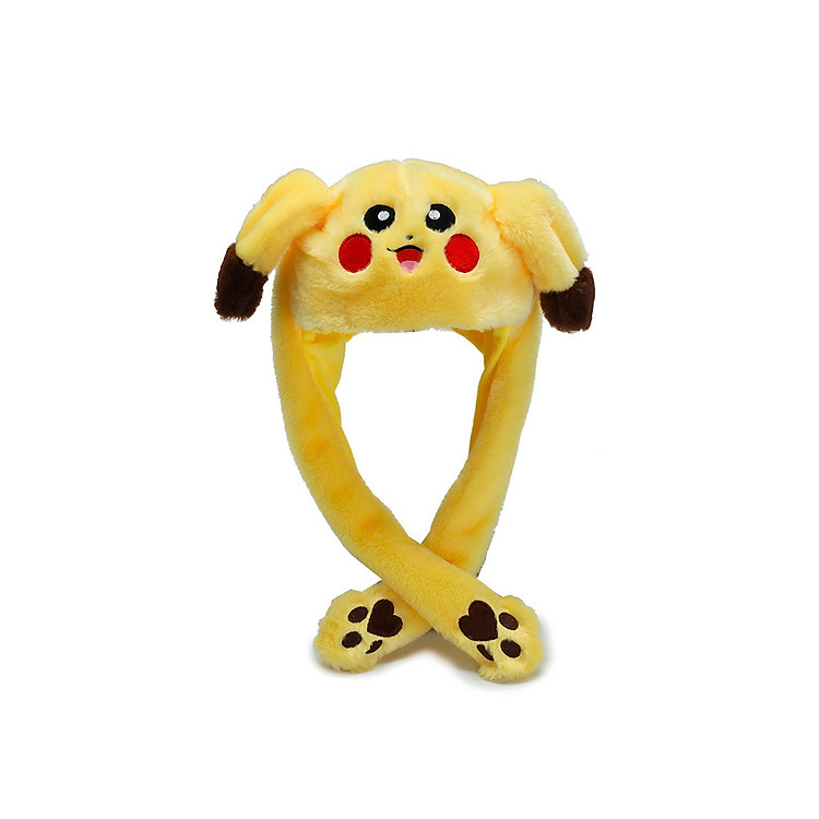 Mũ tai thỏ giật giật điều khiển hai tai nhiều màu siêu cute, siêu cool phong cách Hàn Quốc