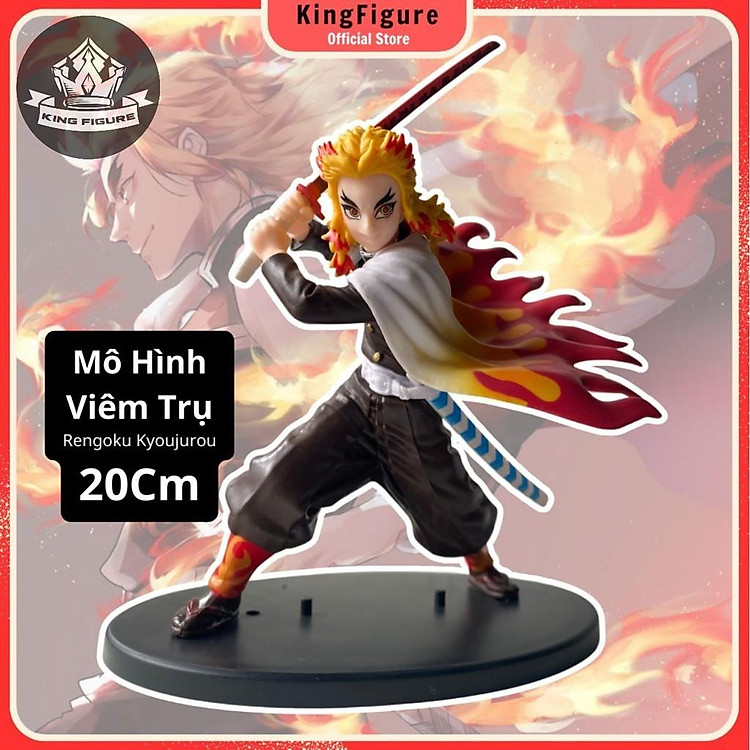 Mô hình Viêm Trụ Rengoku 20cm KINGFIGU