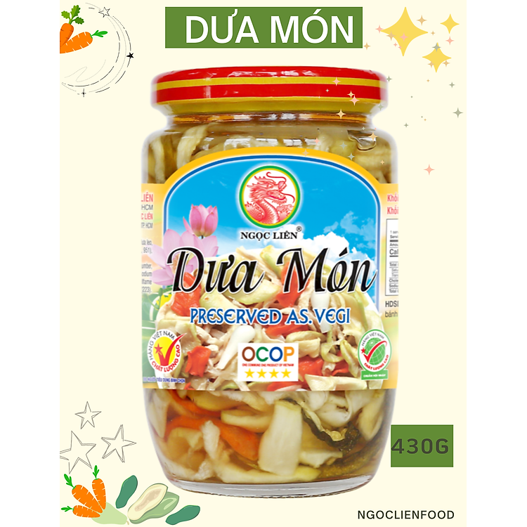DƯA MÓN NGỌC LIÊN 430G