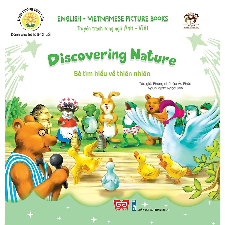 Truyện Tranh Song Ngữ Anh – Việt – Bé Tìm Hiểu Về Thiên Nhiên