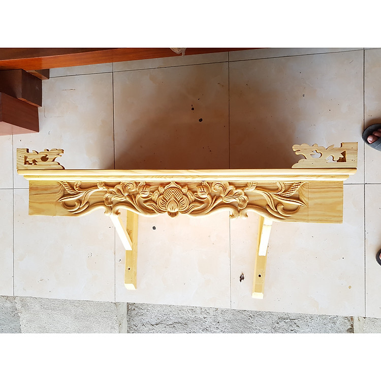 Bàn thờ treo tường Gỗ Sồi nhập khẩu