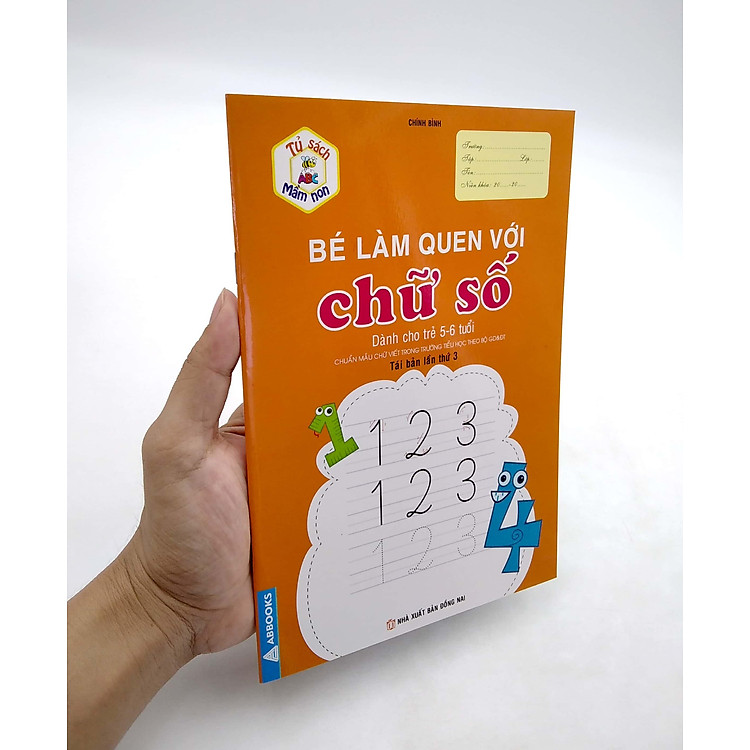 Tủ Sách Mầm Non - Bé Làm Quen Với Chữ Số (Dành Cho Trẻ 5-6 Tuổi) - Ảnh 4