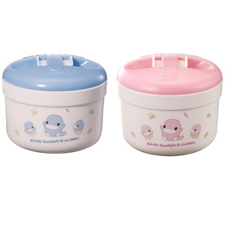 Hộp đựng phấn rôm Kuku Duckbill Ku5345 Chính hãng Giá tốt - Hình ảnh 2