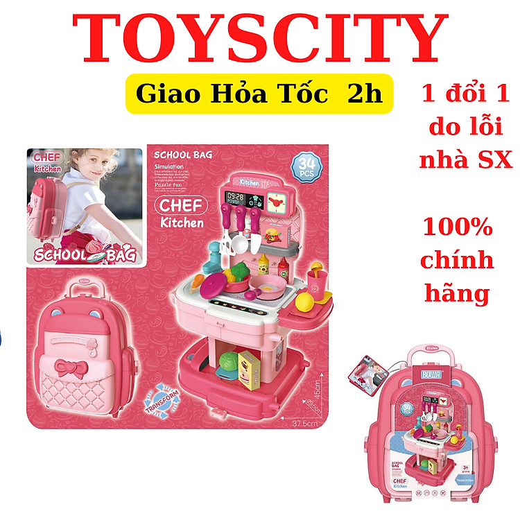 Đồ Chơi Nhà Bếp 34 Chi Tiết BOWA Chính hãng Giá tốt