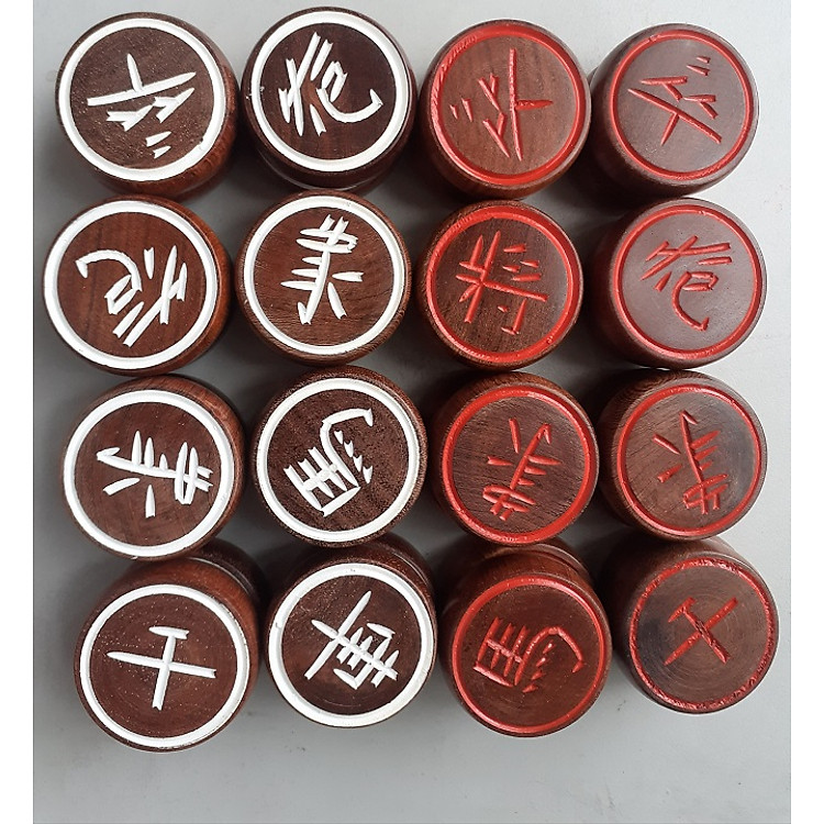 Quân Cờ Tướng Gỗ Hương Đẹp Chính hãng Ưu đãi - Hình ảnh 4