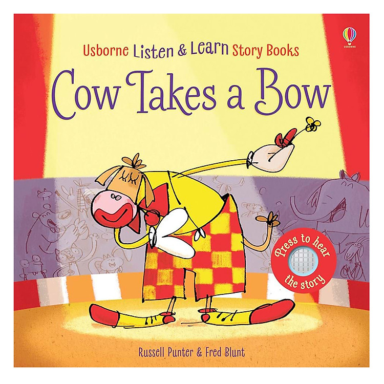 Sách Usborne Listen & Learn Story Books: Cow Takes A Bow