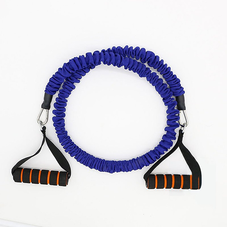 Dây đàn hồi tập Gym Yoga ZD, dây tập thể lực 1 màu, dây tập kháng lực bản Cao Cấp - POKI