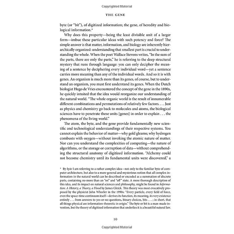 The Gene: An Intimate History