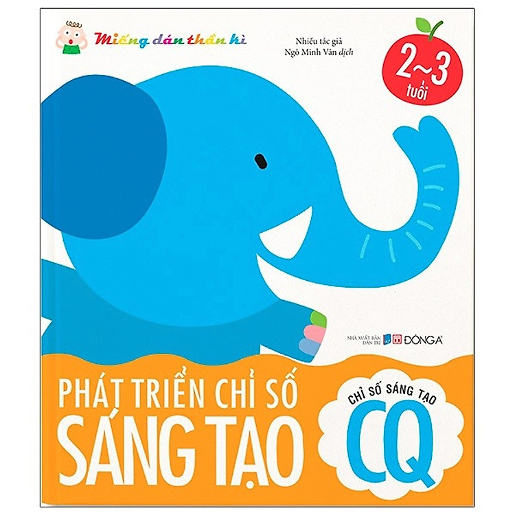 Miếng Dán Thần Kì – Phát Triển Chỉ Số Sáng Tạo – Chỉ Số Sáng Tạo CQ (2-3 Tuổi)