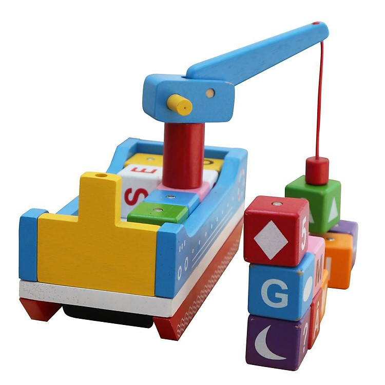 Đồ chơi gỗ Thuyền tri thức - Winwintoys Chính hãng Giá tốt - Hình ảnh 4
