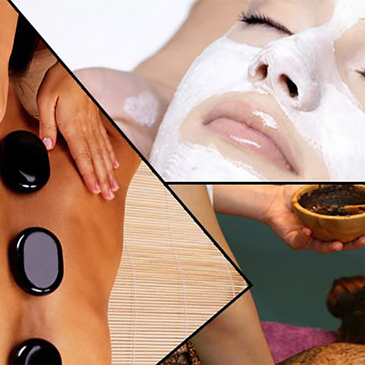 Combo 2: Xông Hơi, Ngâm Chân + Chăm Sóc Da Mặt + Massage Body Đá Nóng + Dưỡng Sáng Mịn Da 150 Phút Tại Paradise Beauty & Spa