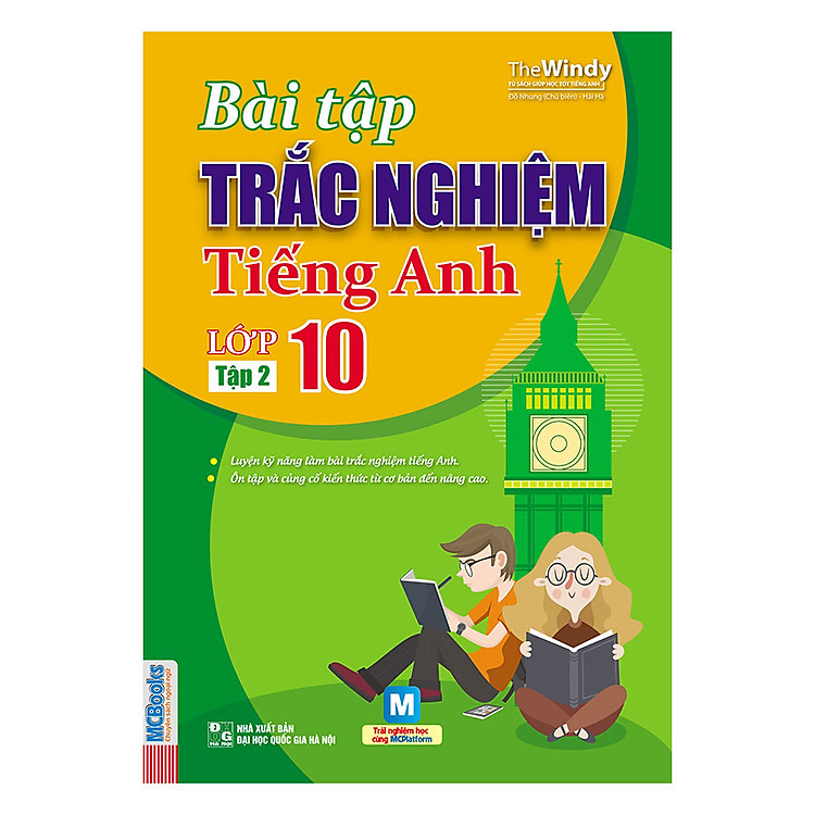 Sách Bài Tập Trắc Nghiệm Tiếng Anh Lớp 10 (Tập 2)