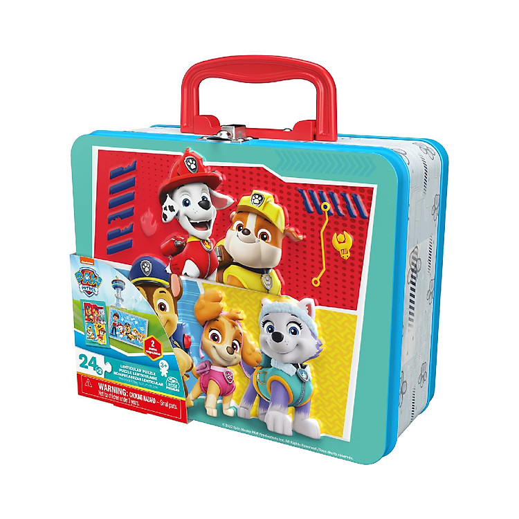 Mua Đồ Chơi Xếp Hình Paw Patrol SPIN GAMES Chính hãng Ưu đãi - Hình ảnh 3