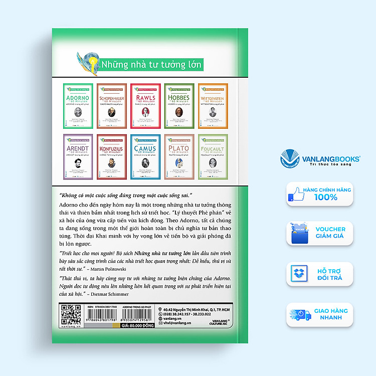 Những Nhà Tư Tưởng Lớn - Adorno Trong 60 Phút - Ảnh 3