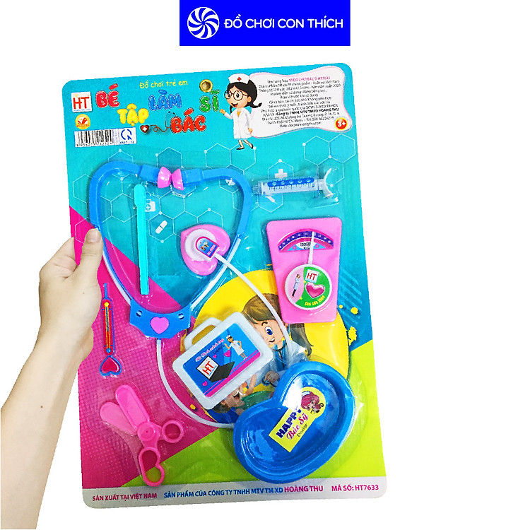 Bé Tập Làm Bác Sĩ Đồ Chơi Chính hãng Giá rẻ - Hình ảnh 2