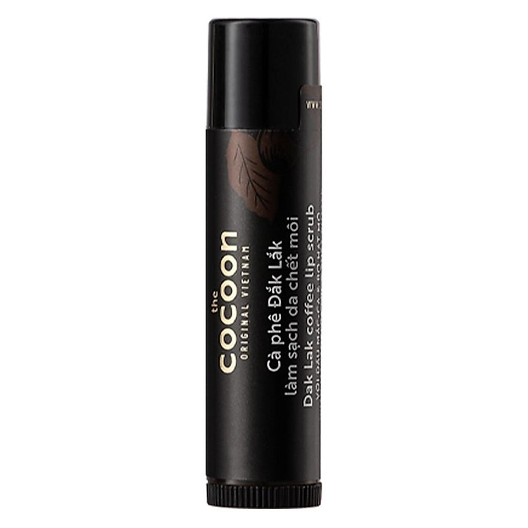 Tẩy da chết môi cà phê Đắk Lắk COCOON mềm môi hồng môi Dak Lak Coffee Lip Scrub COCN10 5g