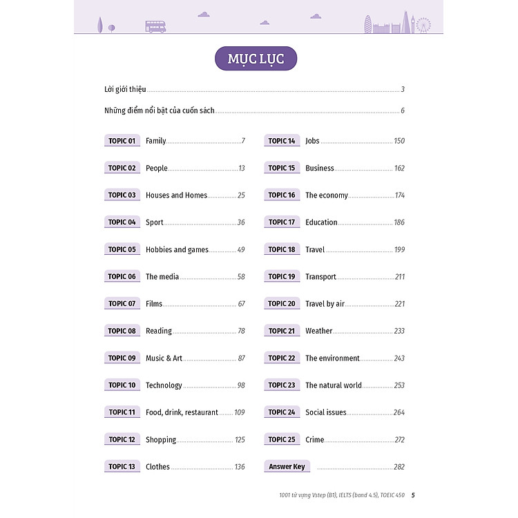 1001 Từ Vựng Tiếng Anh Thông Dụng Cho Kỳ Thi Vstep (B1), IELTS (Band 4.5), TOEIC 450 - Ảnh 9