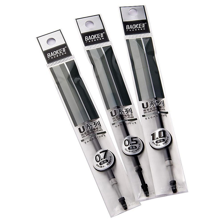 Ruột Bút Gel Baoke ACUMEN PC1588 (20 chiếc) - Nét 0.7mm - Ảnh 6