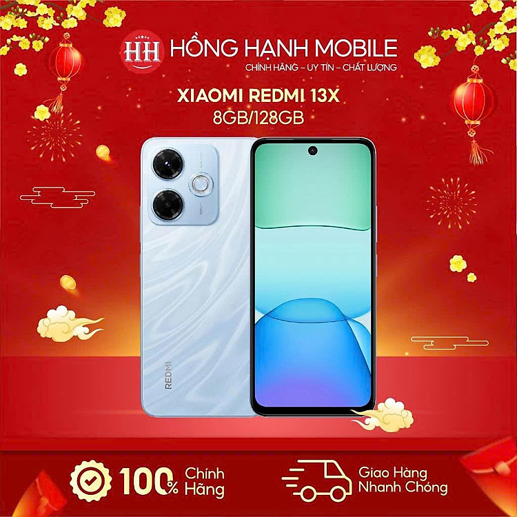 Điện Thoại Xiaomi Redmi 13x 8GB/128GB - Hàng Chính Hãng