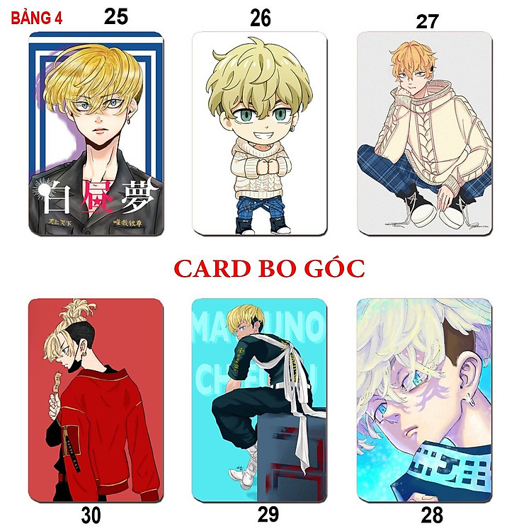 Card Bo Góc Chifyu Matsuno Tokyo Revenger (6 card) - Ảnh 3