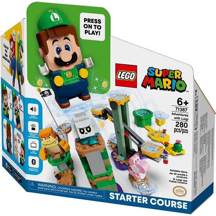 Mua LEGO Super Mario - 71387 Khởi Đầu Luigi Chính hãng Tiết kiệm - Hình ảnh 2