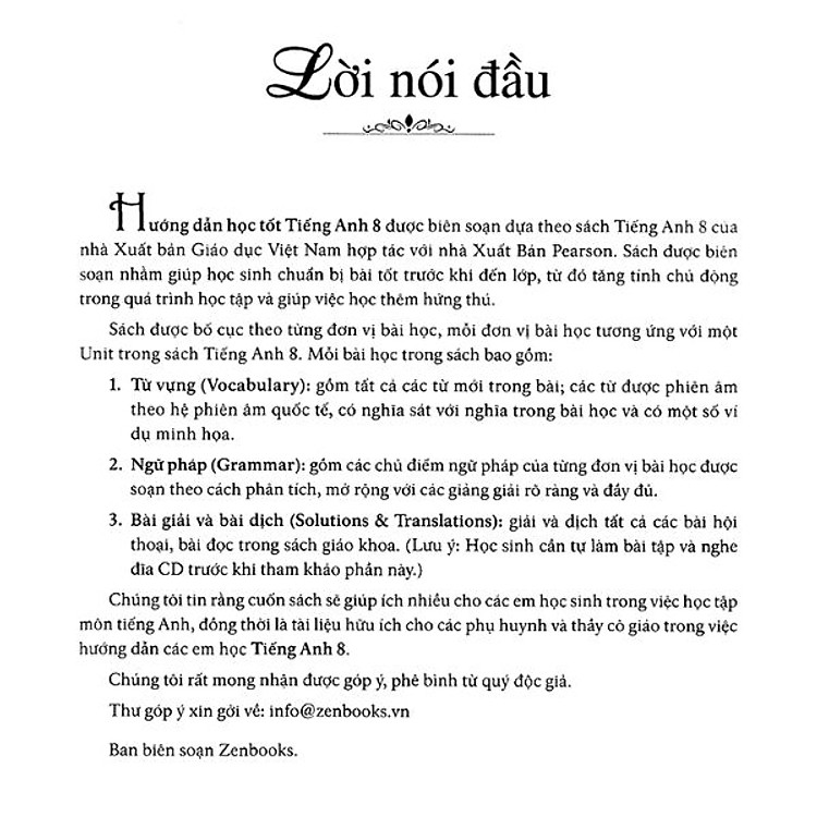 Hướng Dẫn Học Tốt Tiếng Anh Lớp 8 - Ảnh 3