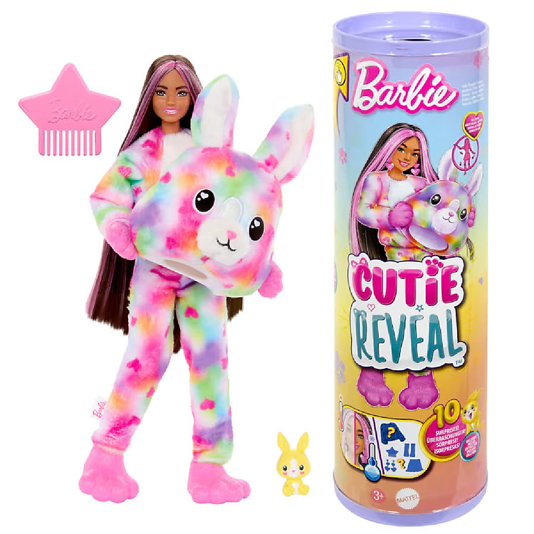 Búp Bê Barbie Cutie Reveal – Bunny Chính hãng Giá tốt