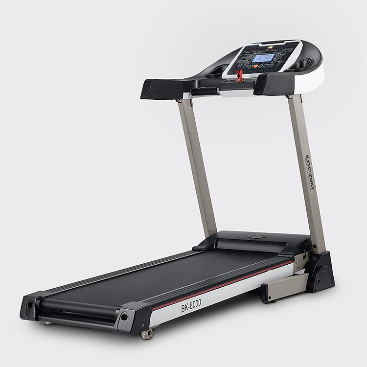 CHỈ GIAO MIỀN NAM I Máy chạy bộ KINGSPORT BK-8000 đơn năng,tốc độ tối đa 14km/h, 12 chường trình luyện tập, tra dầu tự động, cân nặng phù hợp từ dưới 75kg