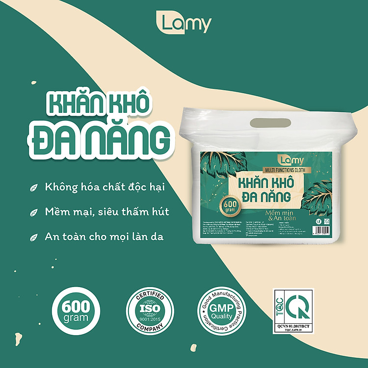 Combo 03 túi khăn vải Lamy cao cấp Đảm bảo Tiết kiệm - Hình ảnh 2