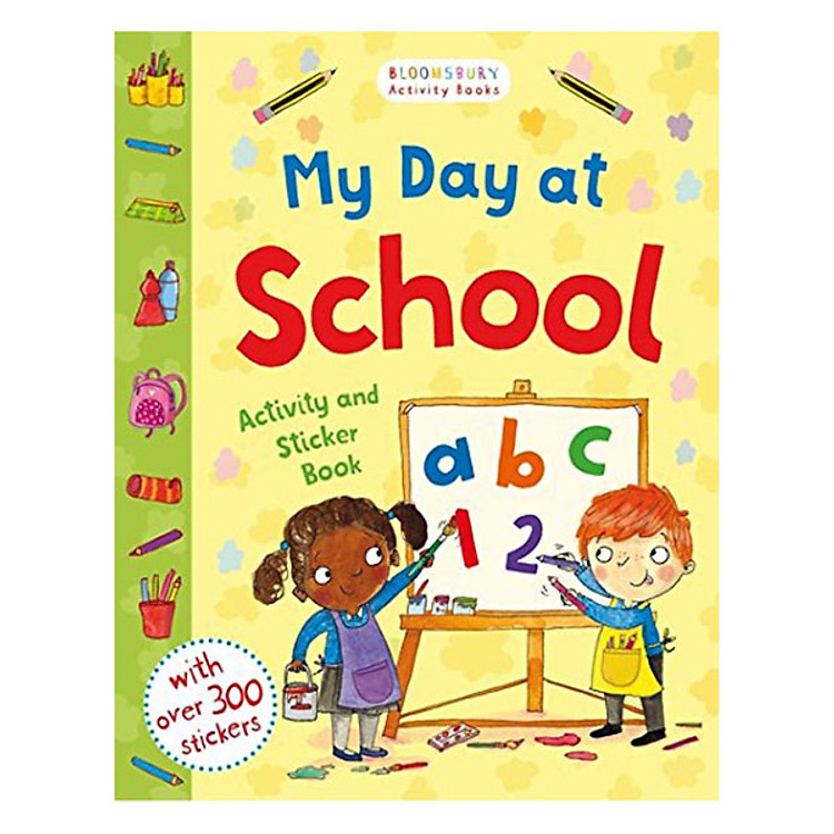 Sách My First Day At School Activity And Sticker Book
