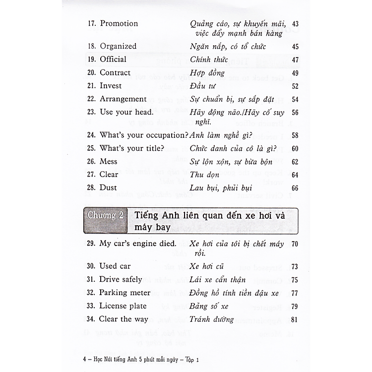 Học Nói Tiếng Anh 5 Phút Mỗi Ngày - Tập 1 - Ảnh 3