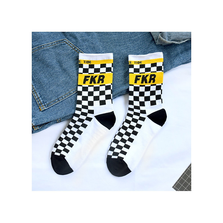 Tất vớ nam nữ cao cổ phong cách Unisex FRCAPE - Hàng Cao Cấp