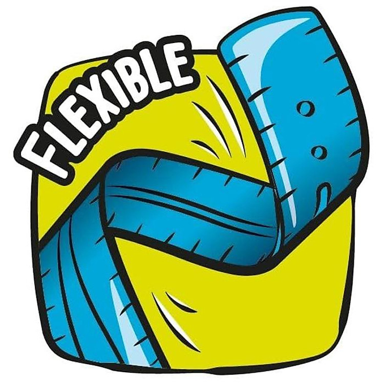 Bộ Thước Học Sinh Cuộn Mềm Pixel Party (3 chiếc) - Ảnh 5