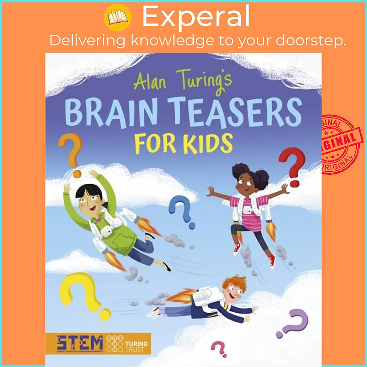 Sách - Alan Turing's Brain Teasers for Kids by Gareth Conway (UK edition, paperback)