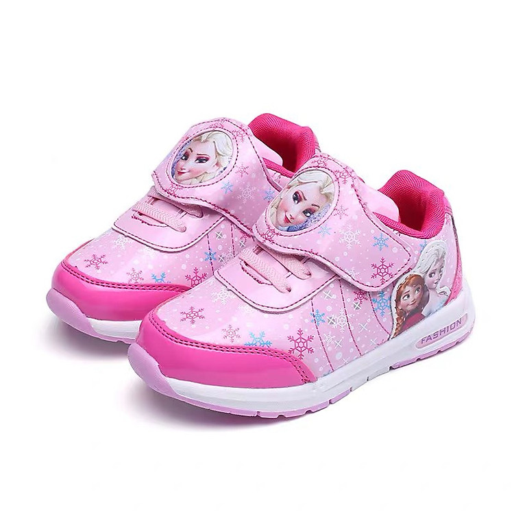 Giày Thể Thao Công Chúa Elsa Hồng G33